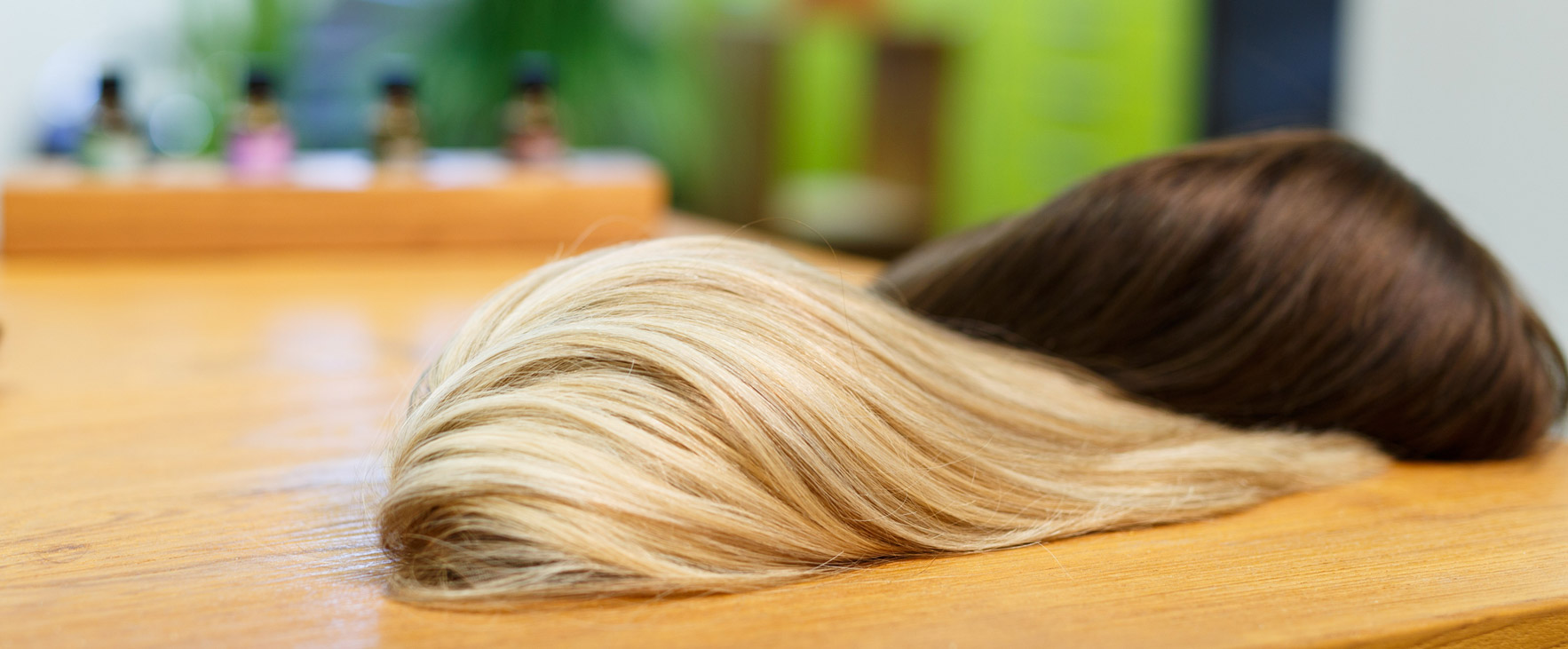 Haarteile aus Echthaar