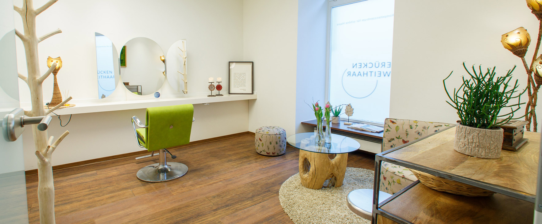 Anpassung des Zweithaars